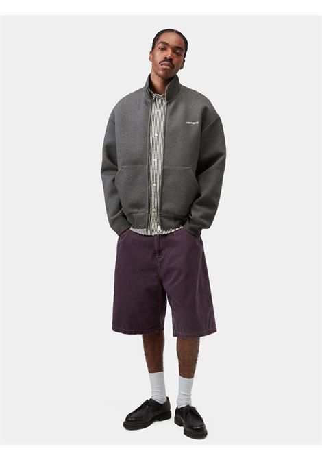 alda zip sweat jacket man grey CARHARTT WIP | I0360560D2.XX